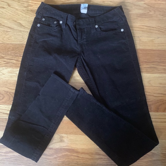 True Religion Pants - Black corduroy True religion pants True Religion Pants - Black corduroy True religion pants